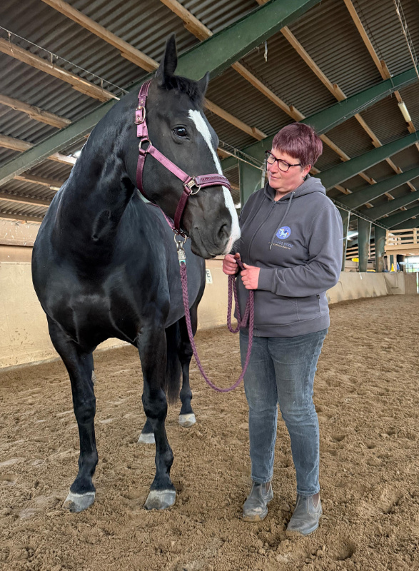 Susanne Helmert, Pferdeosteopathin für die Region Cuxhaven, Stade und Bremervörde, mit ganzheitlichem Angebot rund um Pferdegesundheit, Osteopathie, Akupunktur und ergänzende Therapieverfahren.